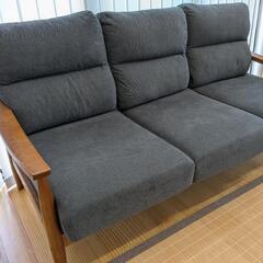 『最終値下』3人掛けソファ【美品】【喫煙無・ペット無】の画像