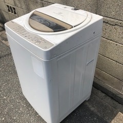 洗濯機　TOSHIBA 東芝　6キロ　6kg 2020年製の画像