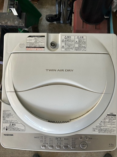 東芝洗濯機4.2k (ホリデー) 仙台の生活家電《洗濯機》の中古 東芝洗濯機4.2k (ホリデー) 仙台の生活家電《洗濯機》の中古