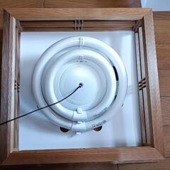 ナショナル　和風　蛍光灯　照明器具　中古の画像