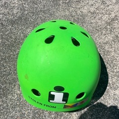 スケボー　BMX ピスト　ヘルメット　中古の画像