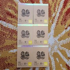 サンリオメモ帳６冊の画像