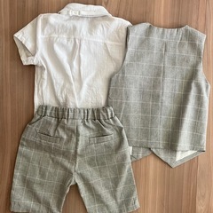 100cm男の子セレモニーセット（半袖）の画像