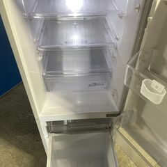 【良品】三菱 2ドア冷蔵庫 MR-P15Z-S 2016年製 通電確認済み 人気 早い者勝ち 引取歓迎 配送OKの画像
