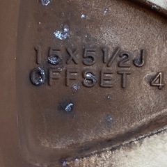 フィット純正タイヤホィールセットの画像