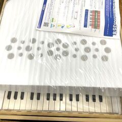 更に値下げしました【アウトレット】ミニピアノ P-32　1162（ホワイト）の画像