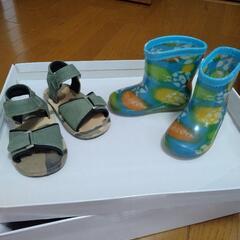 14.0cm　長靴＆サンダルセットの画像