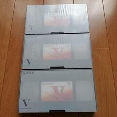 SONY  VHS120分テープ　3本