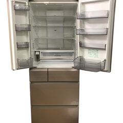【直接引取歓迎！】Panasonic パナソニック 551L パーシャル搭載冷蔵庫 NR-F561XPV-N ノンフロン冷凍冷蔵庫 6ドア フレンチドア 2016年製（埼玉県川越市）の画像