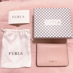 FURLA 名刺入れ ピンクベージュ