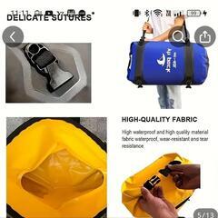バイクテールバッグ　　ブルー40L 新品未使用　　の画像