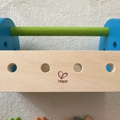 Hape  カーペンター　ツールボックスの画像
