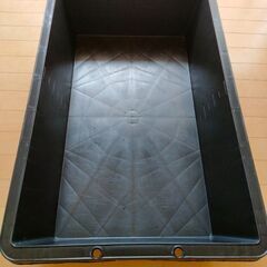 トロ舟 ブラック 60L 受け渡し予定者決定済みの画像
