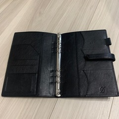 【激レアオイルレザー】ダヴィンチ　システム手帳　本革　A5 オイルレザー　の画像