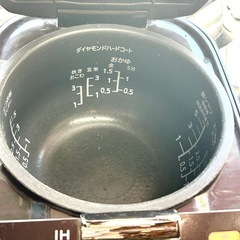 Panasonic IH炊飯器 SR-HVD1080　ダイヤモンド銅釜 5.5合 2019年製の画像