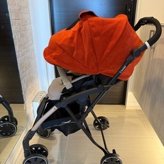 【取引中】ベビーカーcombi ATTO アルティメットオレンジの画像