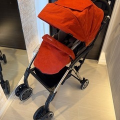 【取引中】ベビーカーcombi ATTO アルティメットオレンジの画像