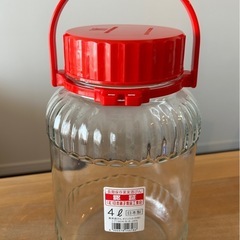  果実酒びん 4L 果実酒用 広口びん