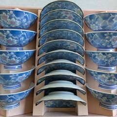 お茶碗、小皿セット