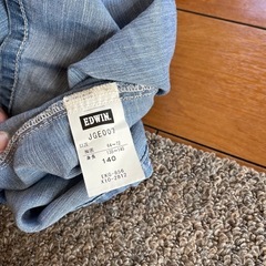 ほぼ未使用　EDWIN ワンピース　140の画像