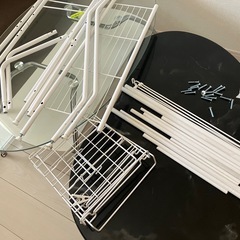 洗濯ラック　洗濯機上収納 の画像