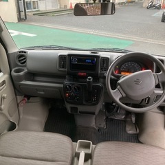  【格安・禁煙車・ハイルーフ・車検長い】エブリィバン DA17V PA 2016年式 車検R9/2まで【機関良好・凹みあり】の画像