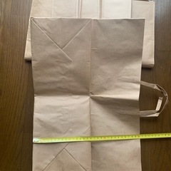 新品❣️特大サイズ無地紙袋5枚まとめての画像