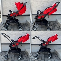 【おまけ付き】Apica ベビーカー ラクーナ ビッテ ソファークッションの画像