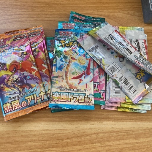 ポケモンカード 熱風のアリーナ 3箱 + おまけつき