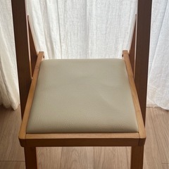 特価 折りたたみ式の便利デスク&チェアセットの画像