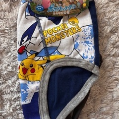 新品 ポケモン肌着2枚、パンツ2枚120cmの画像