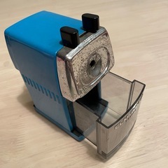 鉛筆削り  昭和レトロ　ELM　エルム  スパイラル  S-117  レトロ　青の画像