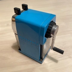 鉛筆削り  昭和レトロ　ELM　エルム  スパイラル  S-117  レトロ　青の画像