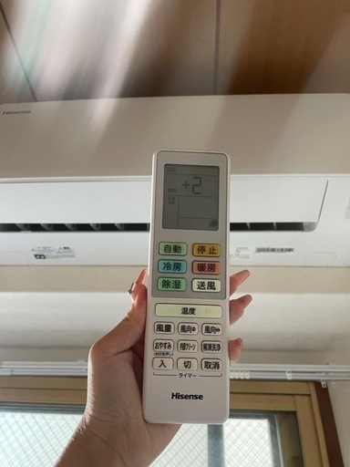 Hisense ハイセンスルームエアコン　2023年製