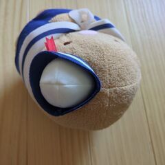 5/16お値下げ！すみっコぐらし とんかつ マリンぬいぐるみ チェックベレー帽スカーフの画像