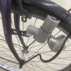 自転車　２６インチ　紫　TJ11578の画像