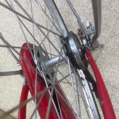 自転車　２６インチ　赤　TJ11579の画像