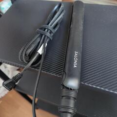 サロニア ストレートヘアアイロン 通電確認済み