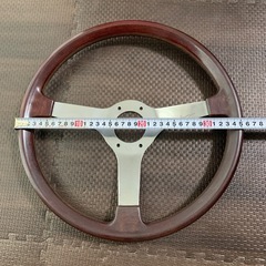 IZUMI　イズミ　ウッドステアリング　旧車の画像