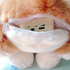 犬型ぬいぐるみの画像