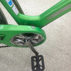 自転車　２７インチ　緑　TJ11582の画像
