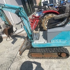 ミニバックホー 油圧シャベル IHI IS-7GX3ディーゼルの画像