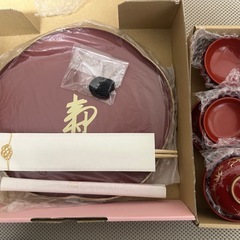 お食い初め　食器セットの画像