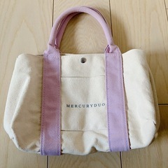 MERCURYDUO キャンバストートバッグ 約20cm