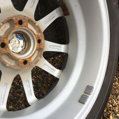 【値下げしました】タイヤ アルミホイールセット Weds　joker　15インチ　175/65R15の画像