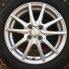 【値下げしました】タイヤ アルミホイールセット Weds　joker　15インチ　175/65R15の画像