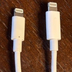 iPhone充電ケーブル　２本組みの画像