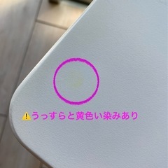 差し上げます サイドテーブル  白 の画像