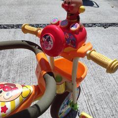 ☆値下げ☆アンパンマン三輪車DX（デラックス）バージョンの画像