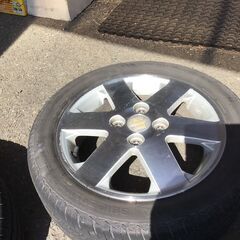 スズキ純正アルミホイール　14インチ4本セット　165/55R14 4.5J 4穴PCD100の画像